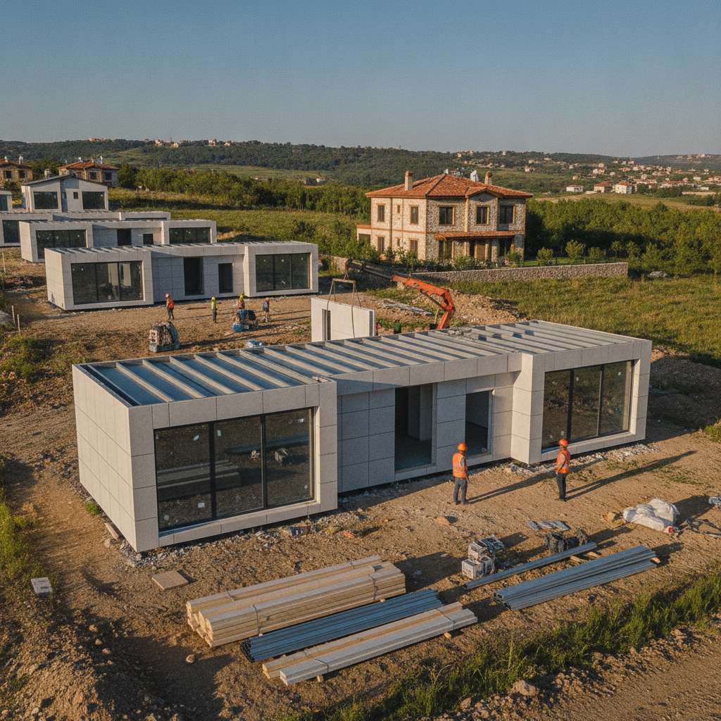 Anahtar Teslim Prefabrik ve Çelik Ev Fiyatları Ankara - Ankara'da Anahtar Teslim Ev Fiyatları Nasıl Belirlenir?