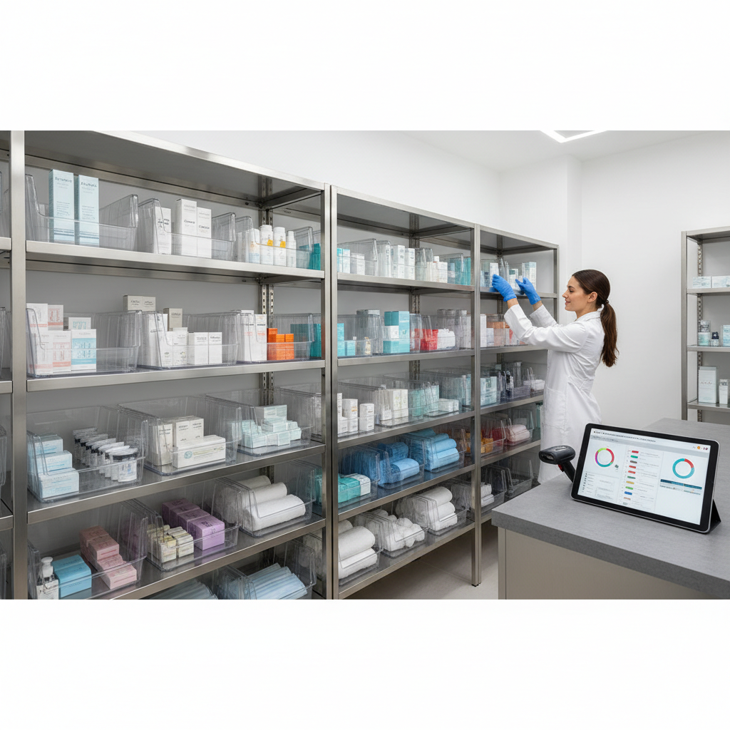 Estetik Klinik ve Güzellik Merkezleri İçin Profesyonel Çözümler - Sarf Malzemeleri Yönetimi ve Stok Kontrolü: Kesintisiz Hizmet