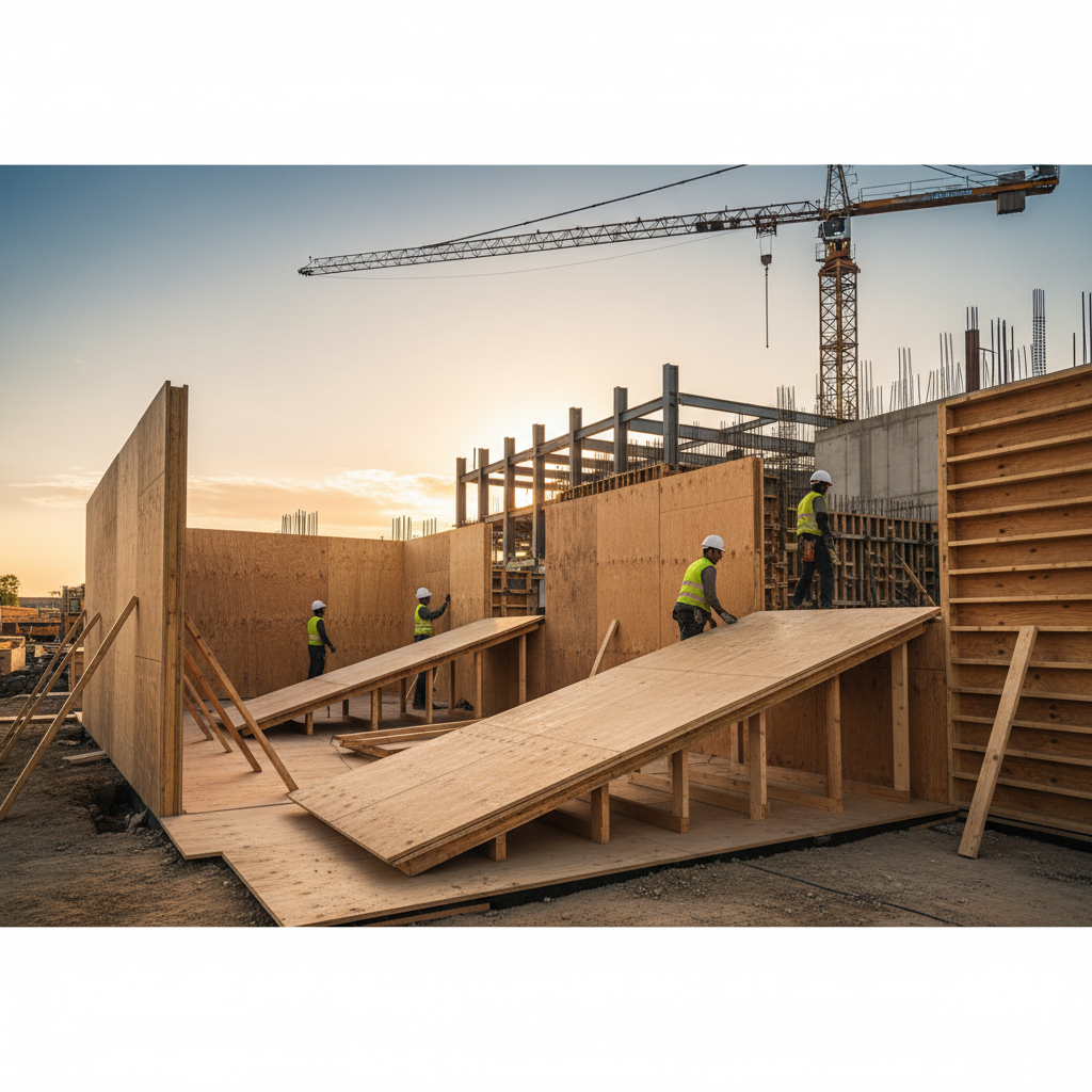 İnşaat kontrplak 4 İnşaat kontrplak - Yapı Projelerinde Esnek Çözümler