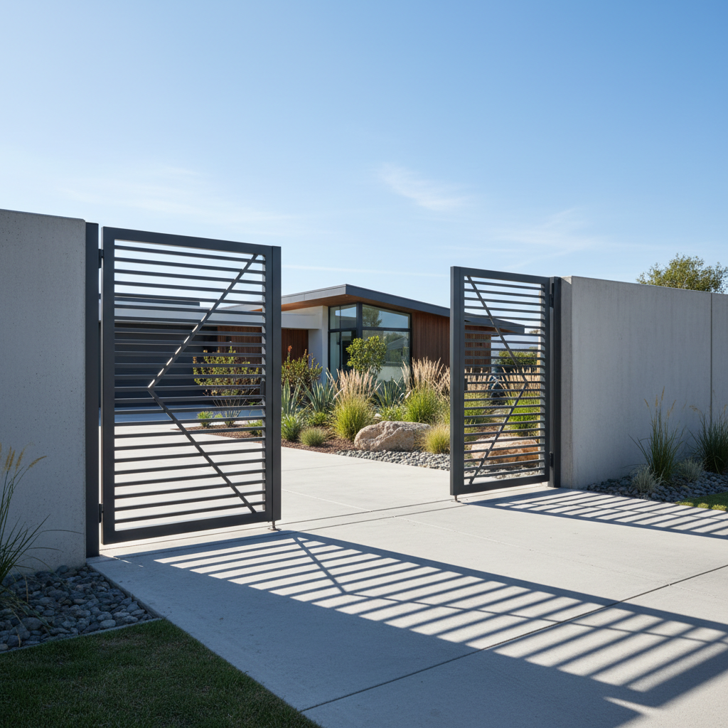 Metal Gates - Longevity and Low Upkeep: A Smart Investment