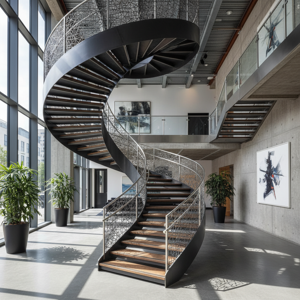 Metal Stairs - The Versatility and Aesthetic Appeal of Custom Metal Staircases