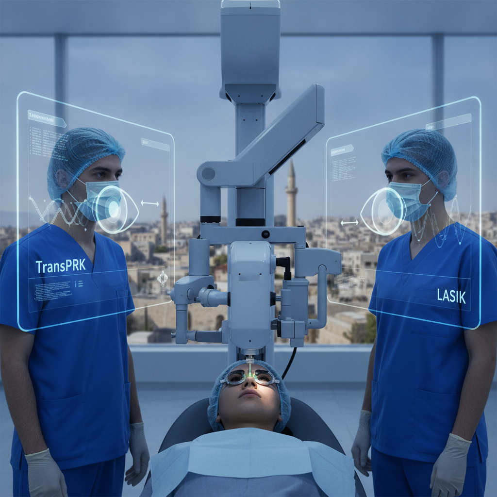 No-Touch Laser (TransPRK) mi, LASIK mi? Hangisi Sizin İçin Doğru Yöntem? - Gaziantep'te Lazer Göz Ameliyatı Nedir ve Nasıl Yapılır?