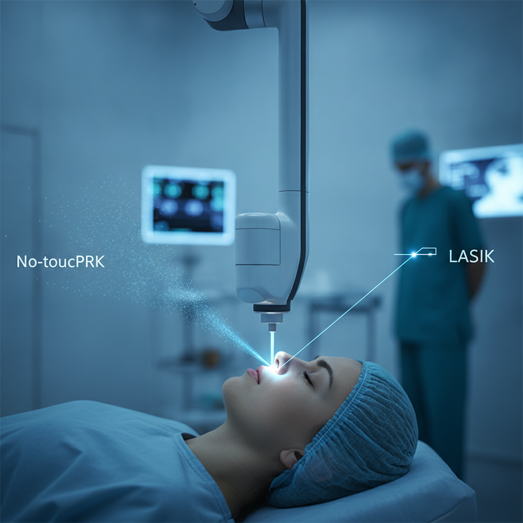 No-Touch Laser (TransPRK) mi, LASIK mi? Hangisi Sizin İçin Doğru Yöntem? - Lazer Göz Ameliyatı Temelleri: LASIK ve TransPRK'yı Tanıyalım
