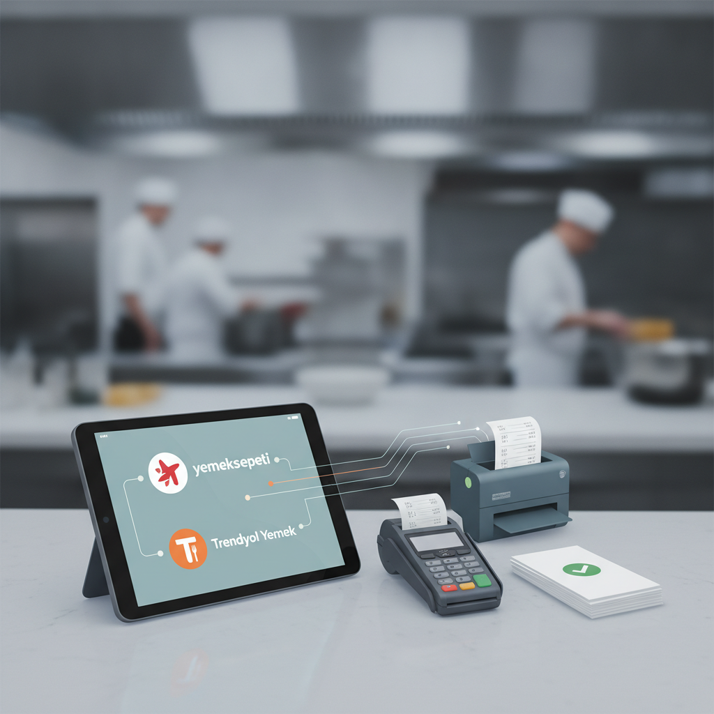 Online Yemek Platformu Entegrasyonları ve Dijital Menü Sistemleri - Yemeksepeti ve Trendyol Yemek Entegrasyonlarının Adisyon Süreçlerine Etkisi