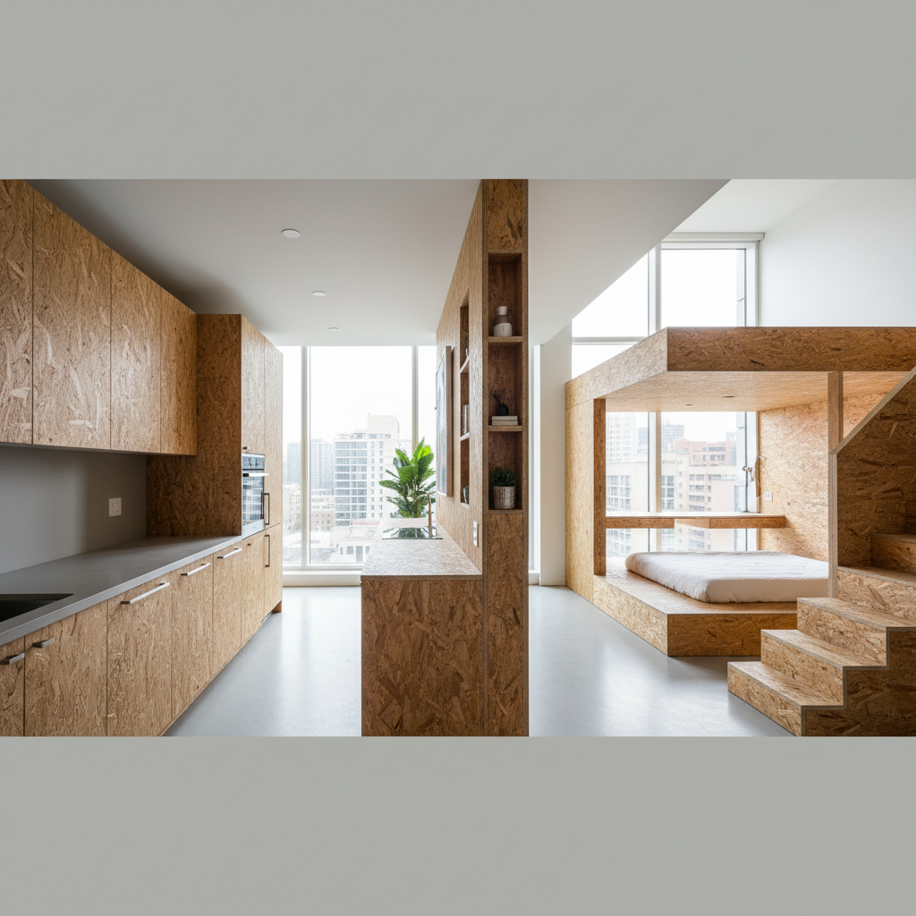 OSB kontrplak 4 OSB kontrplak - Çeşitli Uygulama Alanları ve Avantajları