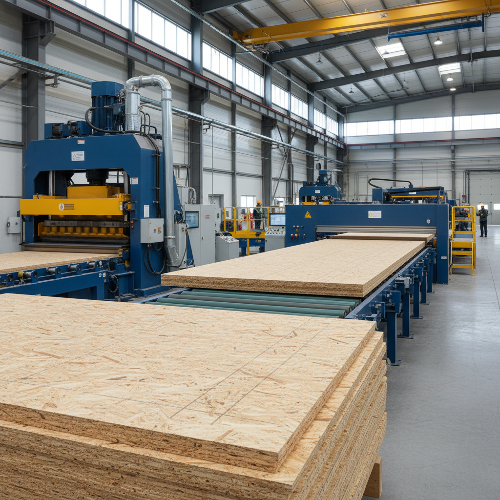 OSB kontrplak 3 OSB kontrplak - OSB’nin Üretim Süreci ve Yapısal Özellikleri