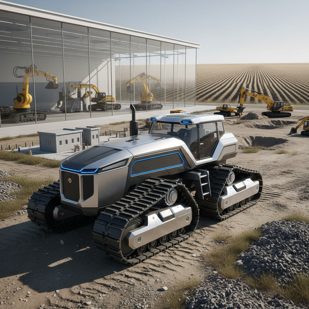 Paletli Traktör ve Crawler Modelleri  - Modern Crawler Modellerinin Özellikleri ve Uygulama Alanları