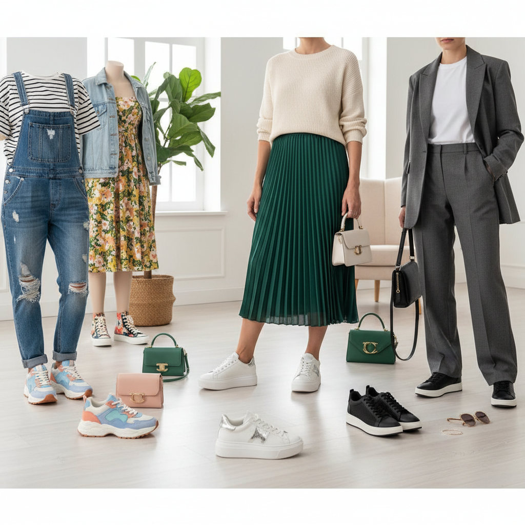 Sneakers Ayakkabı: Konfor ve Stilin Buluştuğu En Trend Modeller - Kadın Sneakers Ayakkabılarla Şık ve Çeşitli Kombinler Yaratın