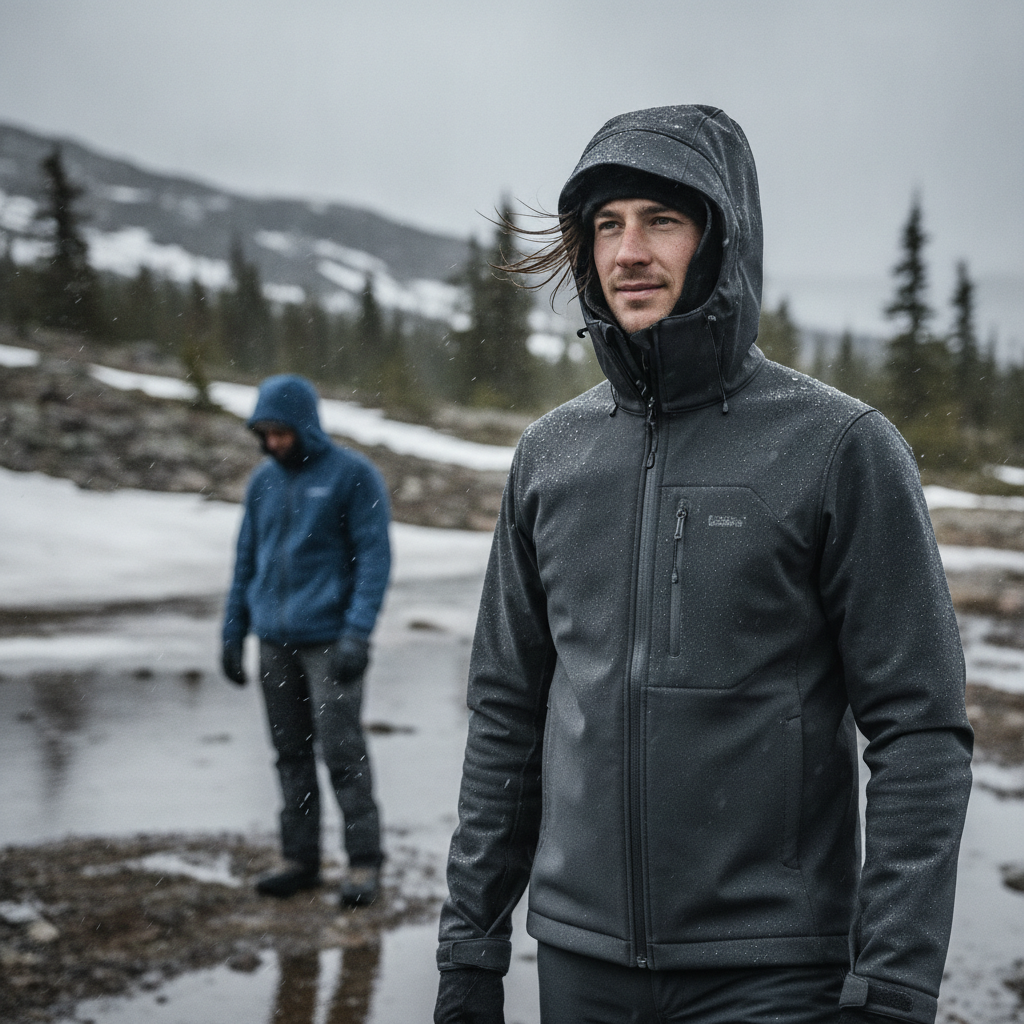 Softshell mi, Polar m�? So�uk Havada Saha Personeli ��in Do�ru D�� Giyim Se�imi - Softshell Kuma�lar�n Benzersiz Avantajlar�: R�zgar ve Suya Kar�� Koruma