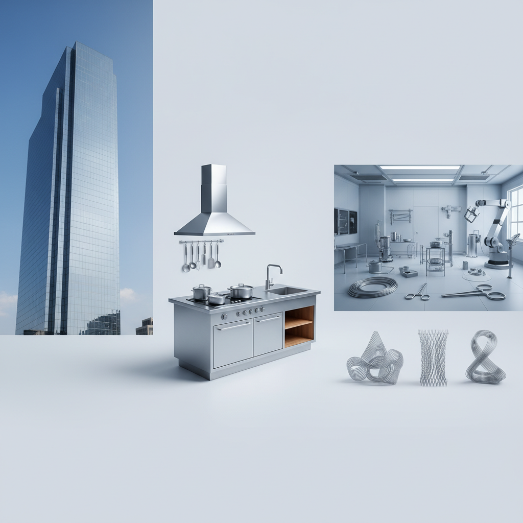 Stainless Steel - Beyond Durability: Unveiling Stainless Steel's Versatile Applications
