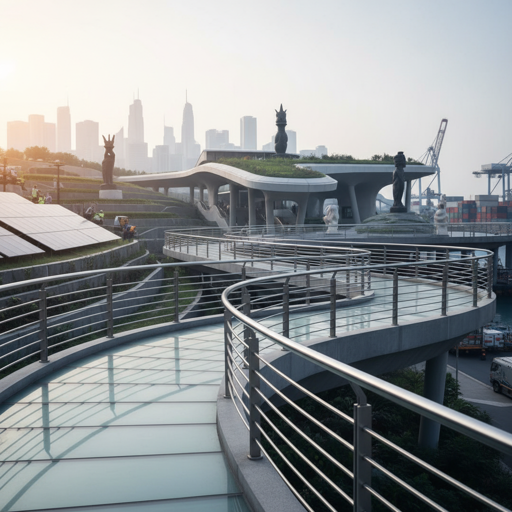 Steel Railings - Beyond Borders: Diverse Applications of Robust Guardrails