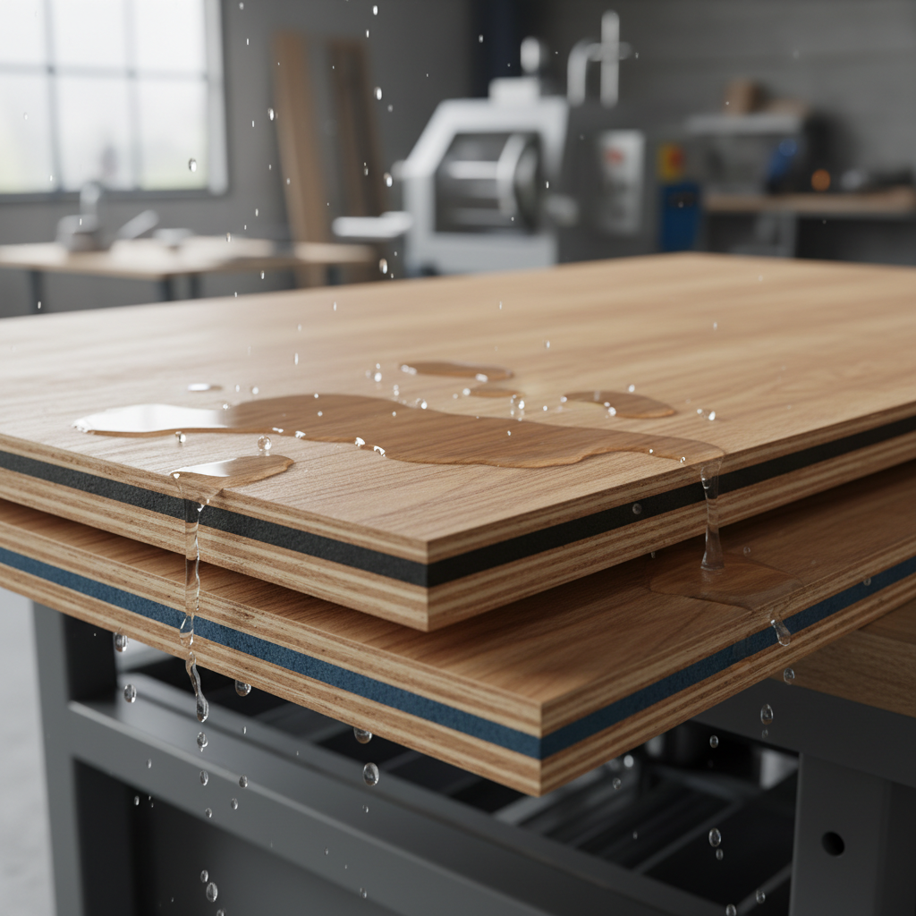 Su kontrplak Suya dayanıklı ahşap levhalar 5 Su kontrplak - Suya Dayanıklı Ahşap Levhaların Teknik Özellikleri