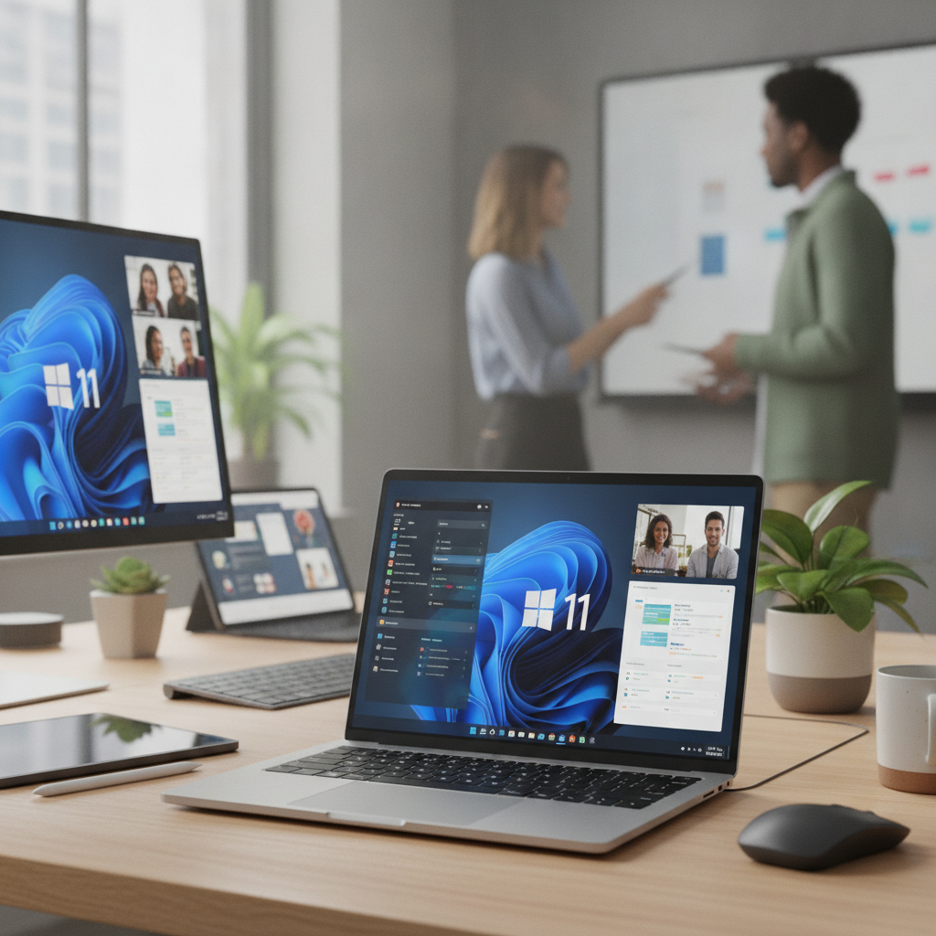 Windows 11 Pro ile İşletmenizi Güçlendirin: Neden Yükseltmelisiniz? - Verimlilik ve İşbirliğinde Yeni Standartlar: Windows 11 Pro ile Çalışma Akışınızı Optimize Edin