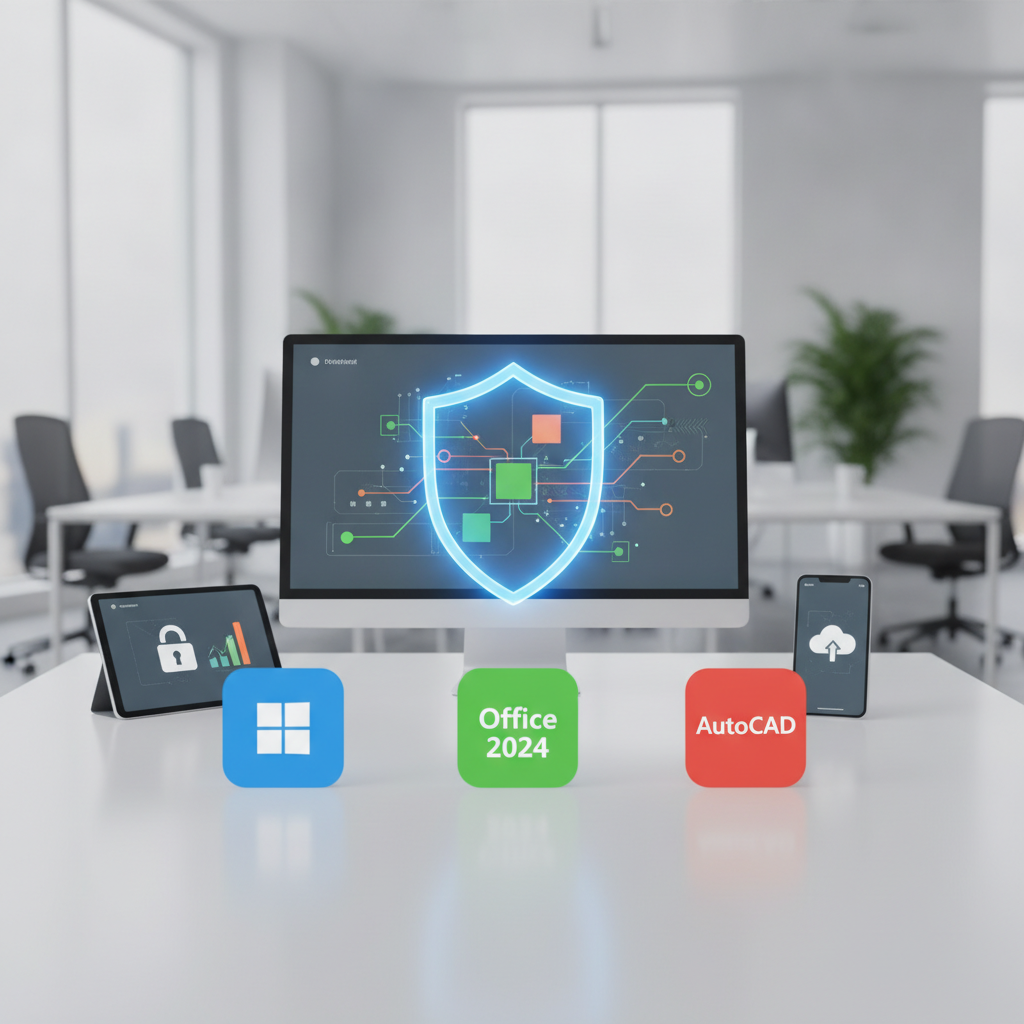 Yazılım Lisansı Alırken Dikkat Edilmesi Gerekenler: Windows 11 Pro, Office 2024, AutoCAD - Office 2024 Pro Plus: İş Süreçlerinde Verimlilik ve Güvenlik